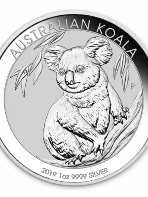 2019 1oz Australian Perth Mint Silver Koala