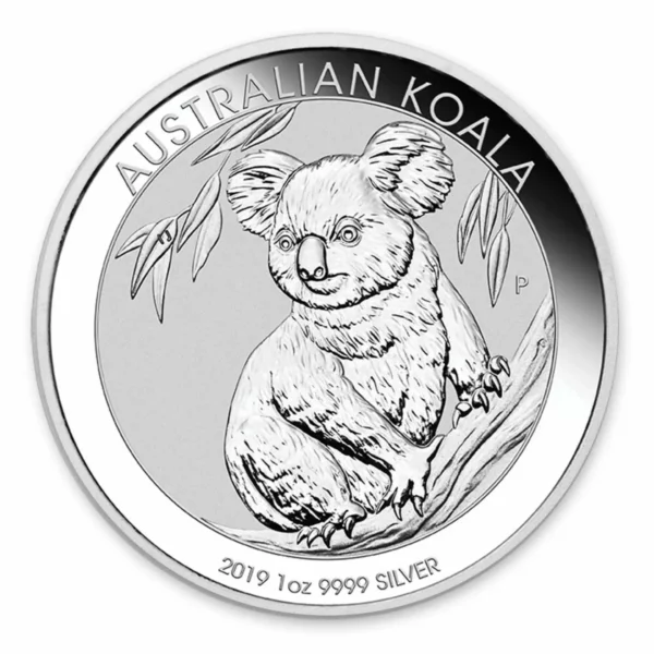 2019 1oz Australian Perth Mint Silver Koala