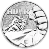 2019 1oz Tuvalu Marvel  "Hulk" .9999 Silver Coin