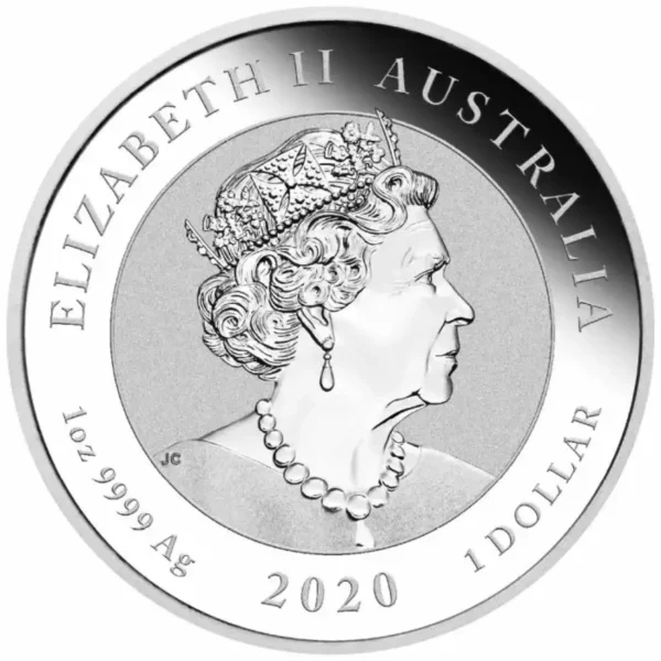 2020 1oz Australia Perth Mint .9999 Silver Quokka Coin
