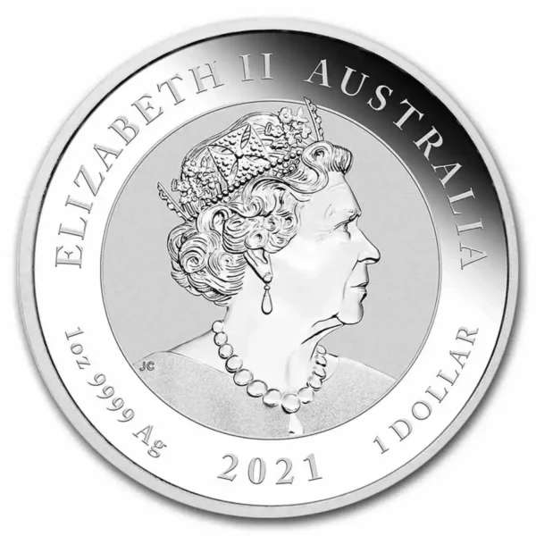 2021 1oz Australia Perth Mint .9999 Silver Quokka Coin