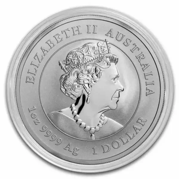 2021 1oz Australia Perth Mint Lunar Series Year of the OX .9999 Silver Coin W/ Special Dragon Privy