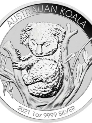 2021 1oz Australian Perth Mint Silver Koala