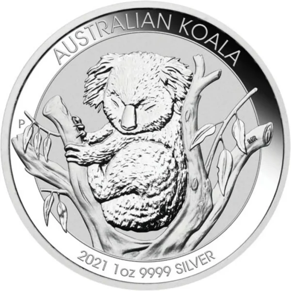 2021 1oz Australian Perth Mint Silver Koala