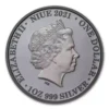 2021 1oz Perth Mint .9999 Silver Proof Australia at Night (Wombat) Coins