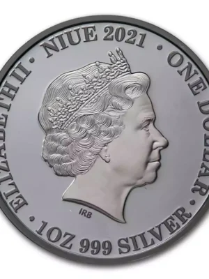 2021 1oz Perth Mint .9999 Silver Proof Australia at Night (Wombat) Coins