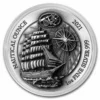 2021 1oz Rwanda Nautical Series - Sedov Ultra High Relief .999 Silver Coin Antiqued