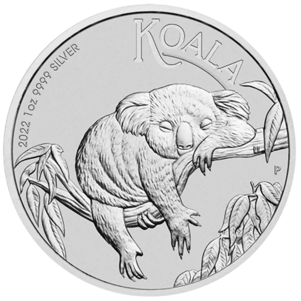 2022 1oz Australian Perth Mint Silver Koala