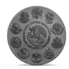 2022 1oz Mexican Libertad .999 Silver - Colorized Burning Flames Edition