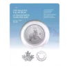 2022 1oz Royal Canadian Mint .9999 Silver Majestic Polar Bear Coin in Assay Card
