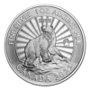 2022 1oz Royal Canadian Mint .9999 Silver Majestic Polar Bear Coin in Assay Card