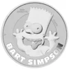 2022 1oz Tuvalu Bart Simpson .9999 Silver BU Coin