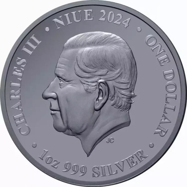 2022 2oz Niue Lighthouse Petit Minou .999 Silver Coin