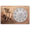 2022 Silver 1 oz & Copper 2 oz Mexican Libertad 40th Anniversary Proof Coin Bar