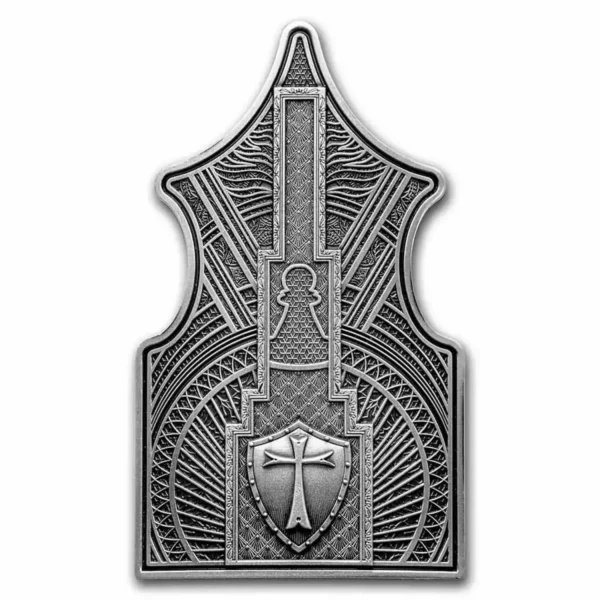 2022 South Korea Chess Crown The Pawn 1oz .999 Silver Stacker