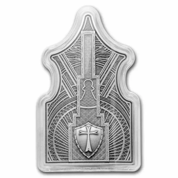 2022 South Korea Chess Crown The Pawn 1oz .999 Silver Stacker