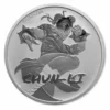 2022 Tuvalu 1oz .9999 Silver Street Fighter "Chun Li" Coin