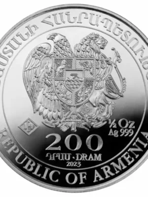 2023 1/2 oz Noah's Ark Armenia Silver Coin