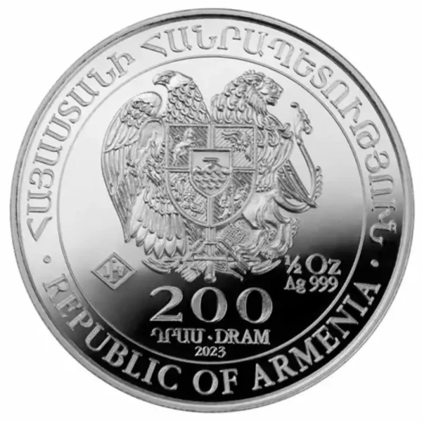 2023 1/2 oz Noah's Ark Armenia Silver Coin