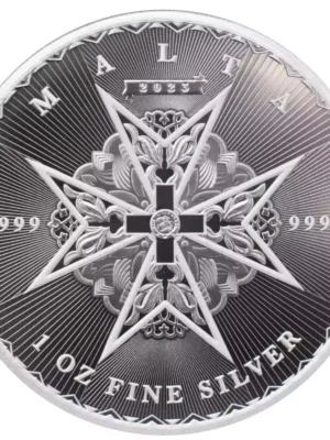 2023 1oz .9999 Silver Maltese Cross Coin