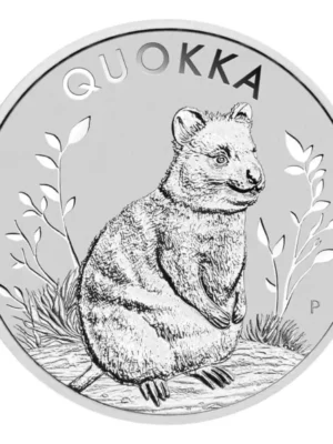 2023 1oz Australia Perth Mint .9999 Silver Quokka Coin