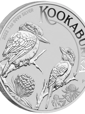 2023 1oz Australian Perth Mint .9999 Silver Kookaburra Coins
