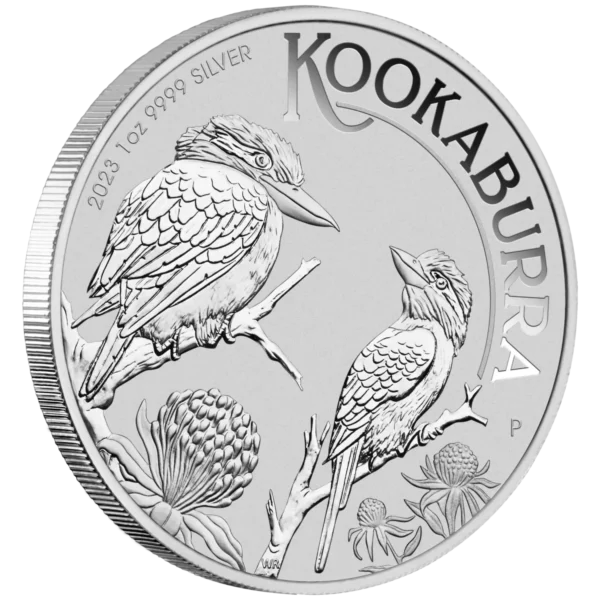 2023 1oz Australian Perth Mint .9999 Silver Kookaburra Coins