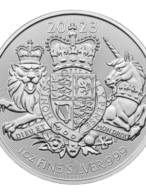 2023 1oz British Royal Arms .999 Silver Coin