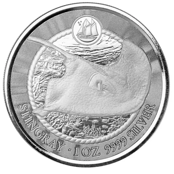 2023 1oz Cayman Islands Stingray .999 Silver Coin
