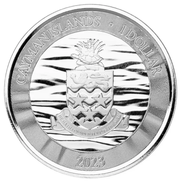 2023 1oz Cayman Islands Stingray .999 Silver Coin