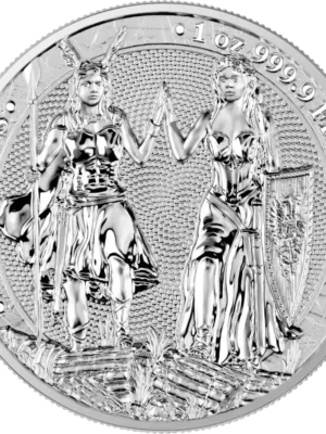 2023 1oz Germania .9999 Silver Allegories: Galia and Germania Coin
