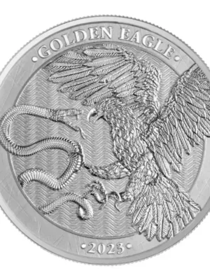 2023 1oz Malta Golden Eagle .9999 Silver BU
