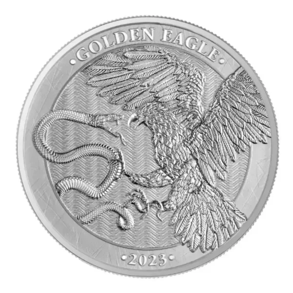 2023 1oz Malta Golden Eagle .9999 Silver BU