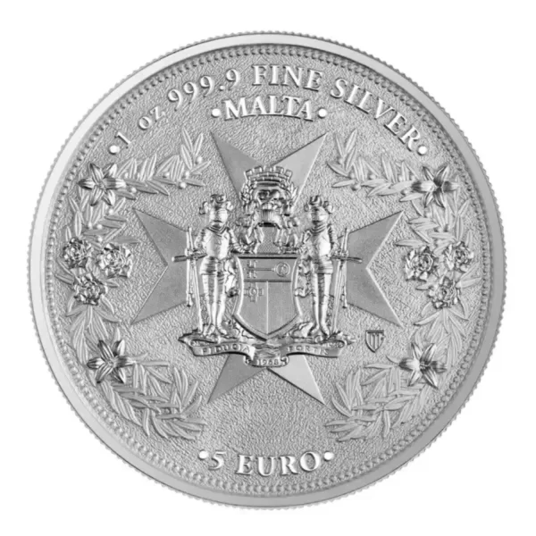 2023 1oz Malta Golden Eagle .9999 Silver BU