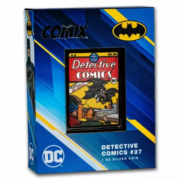 2023 1oz Niue Comix Detective Comics #27 (1st Batman) .999 Silver Coin