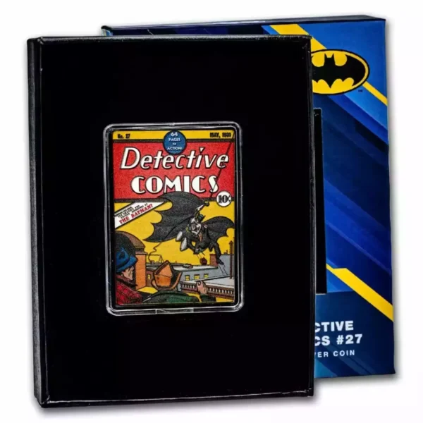 2023 1oz Niue Comix Detective Comics #27 (1st Batman) .999 Silver Coin