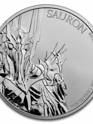 2023 1oz Niue Lord of the Rings Sauron Silver BU