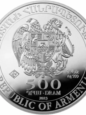 2023 1oz Noah's Ark Armenia Silver Coin