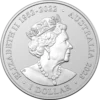 2023 1oz Royal Australian Mint Antarctic Territory - Emperor Penguin .999 Silver BU Coin