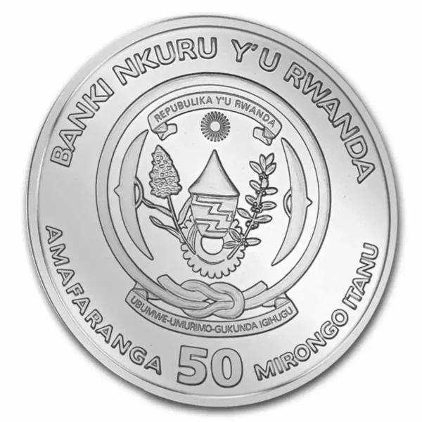 2023 1oz Rwanda Nautical Ounce - Great Eastern .999 Silver Proof Coin