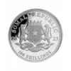 2023 1oz Somalia African Wildlife Series  .9999 Silver Leopard BU Coin