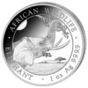 2023 1oz Somalia Elephant .9999 Silver BU Coin