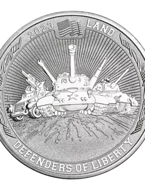 2023 1oz Tuvalu Defenders of Liberty .999 Silver Coins