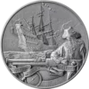 2023 2oz Barbados Captain's of Fortune Queen Anne's Revenge .999 Silver Coin