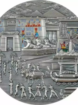 2023 2oz Palau Afterlife & Rites of Passage Egyptians .999 Silver Coin