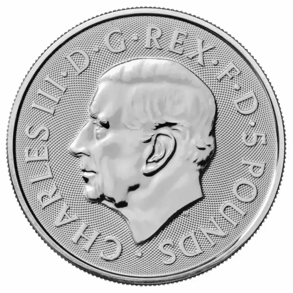 2024 2oz  Tudor Beasts Series - The Seymour Unicorn .9999 Silver BU Coin