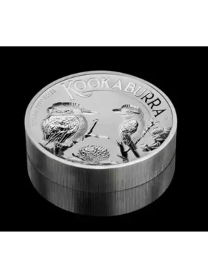 2023 5oz Australia Perth Mint Incused Kookaburra .9999 Silver Coin