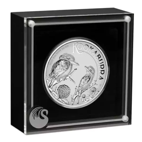 2023 5oz Australia Perth Mint Incused Kookaburra .9999 Silver Coin