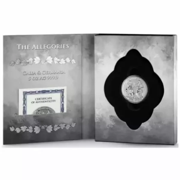 2023 5oz Germania .9999 Silver Allegories: Galia and Germania Coin