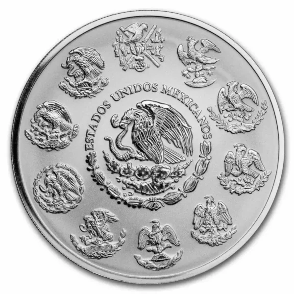 2023 5oz Mexico Libertad Reverse Proof .999 Silver Coin